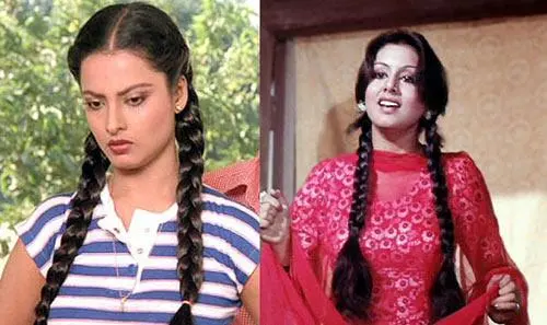 1970s and 1980s: curls, sleek lengths and screen-ready braids