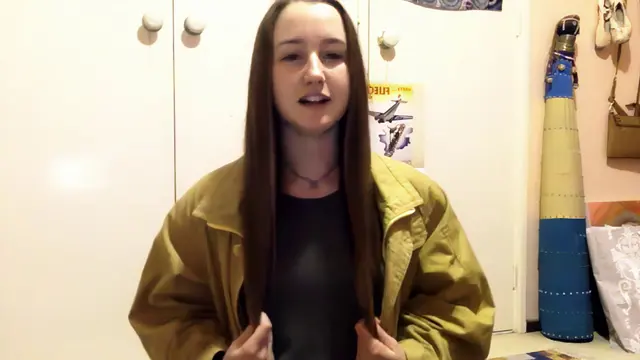 Young Brunette Long Hair Chopped Off and Shaved Bald haircut story cover