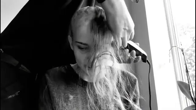 Nicole Head Shave haircut story cover