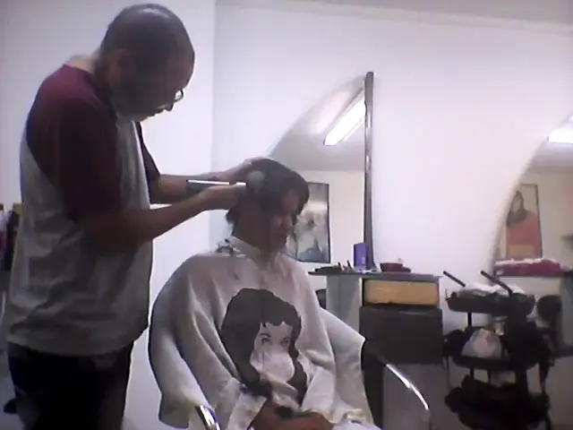 hip length to smooth bald haircut story cover