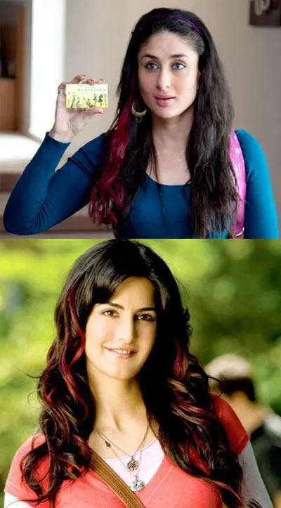 Modern Bollywood: extensions, curls, colour and statement braids